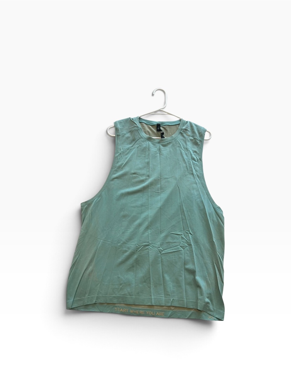 lululemon athletica Metal Vent Sleeveless Seafoam Green Sleeveless Training Tank